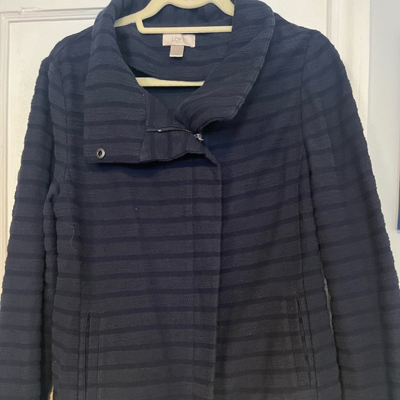 Navy crop jacket - Picture 2 of 2